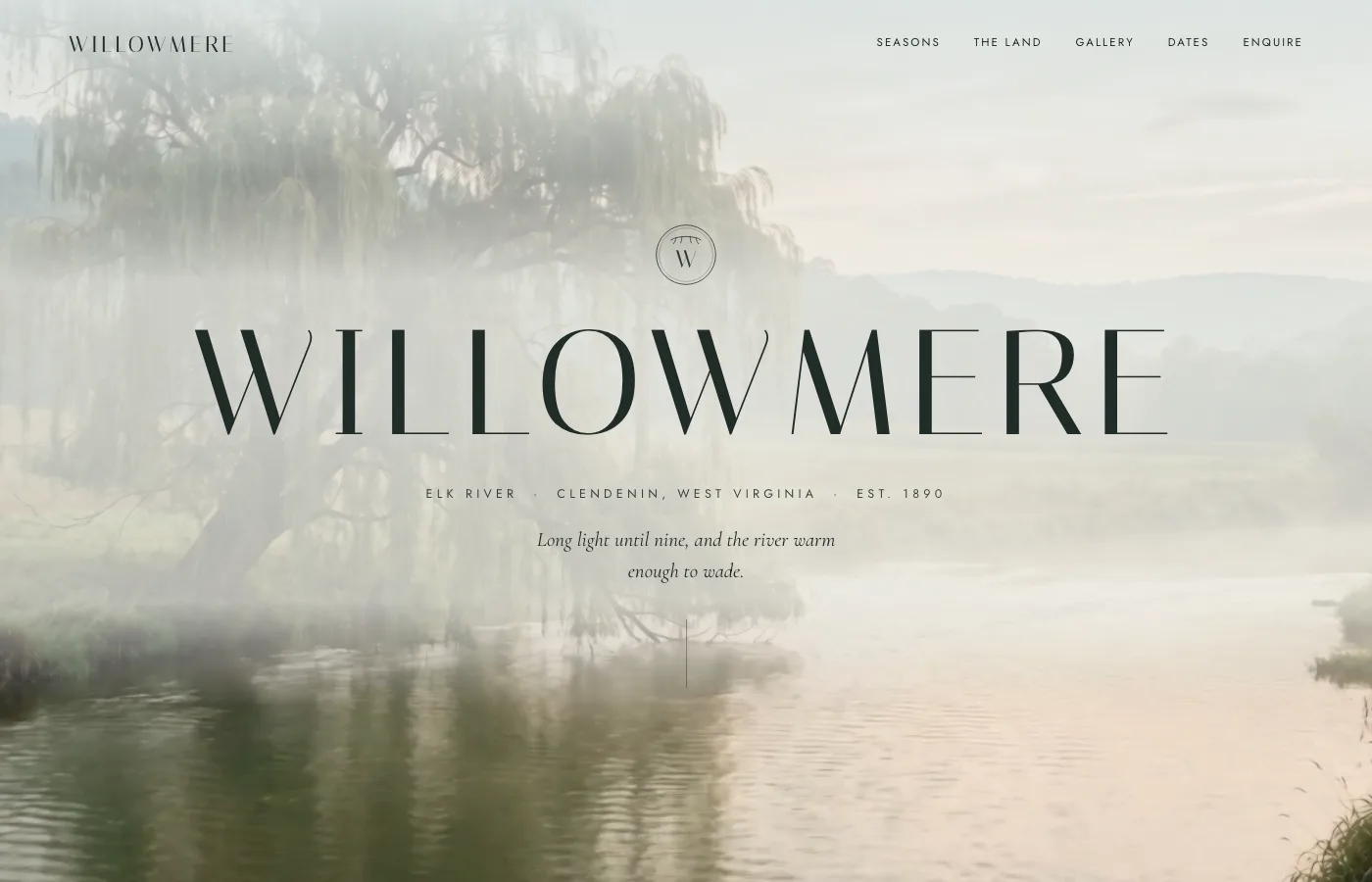 Sample website for Willowmere